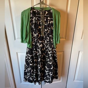 Talbots Dress/Sweater/Jewelry size 4